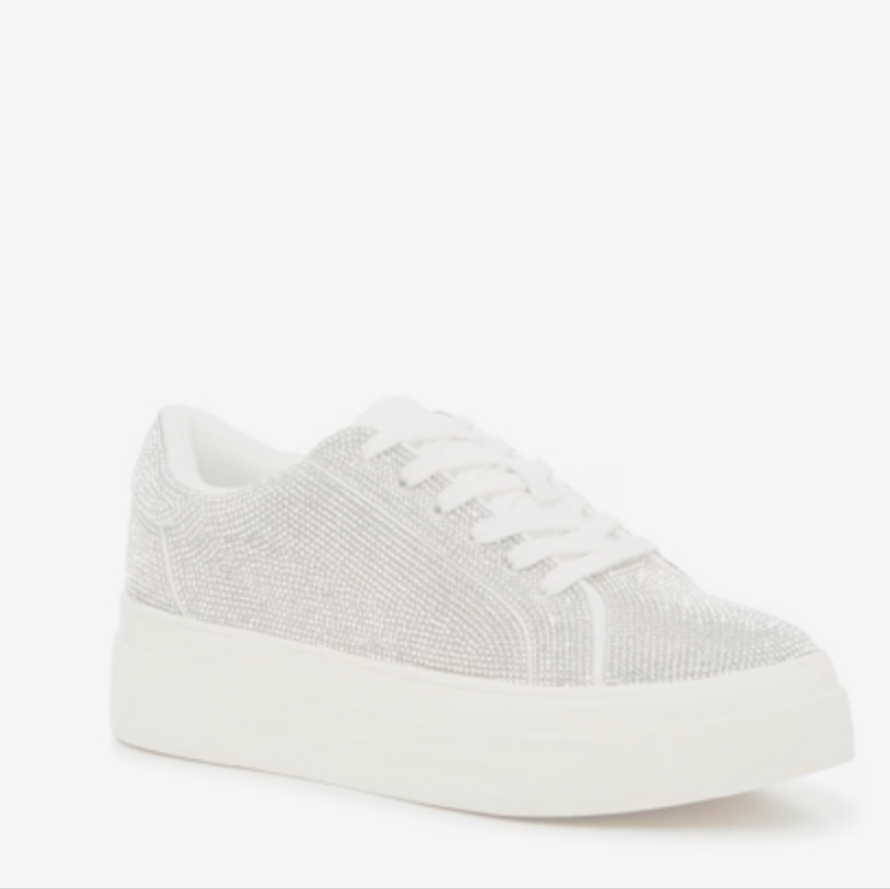 Jessica Simpson Silver Sneakers